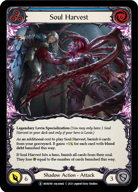 Soul Harvest [U-MON198-RF] Unlimited Rainbow Foil