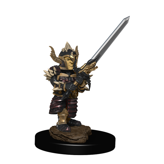 D&D Icons of the Realms Premium Halfling Fighter