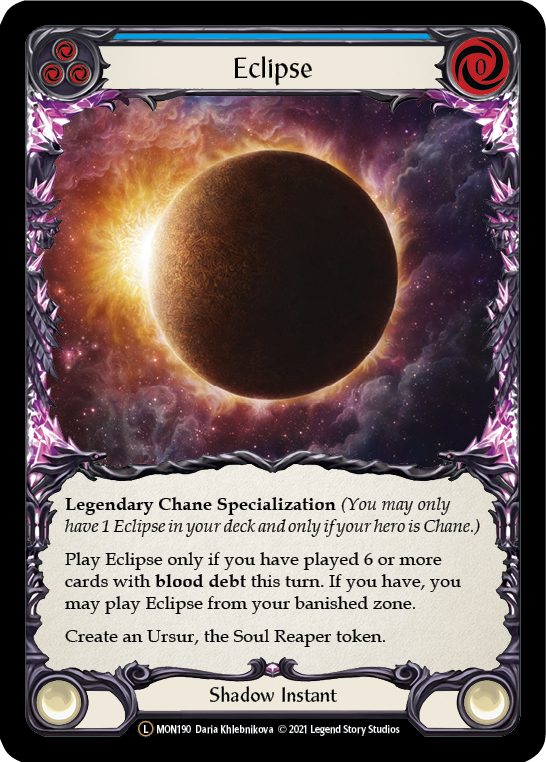 Eclipse [U-MON190-RF] Unlimited Rainbow Foil